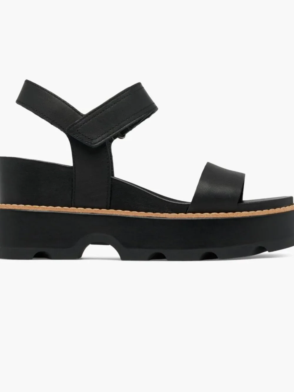 New without box Sorel Joanie IV Slingback Platform Wedge Sandal. Size 10